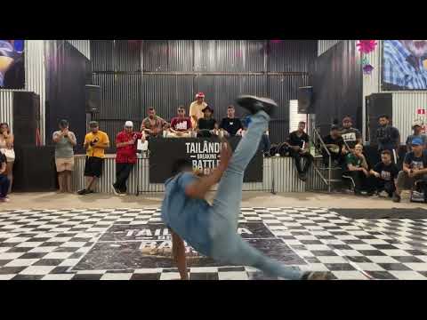 Tailândia Breaking Battle 2022 Top 32 Bboy Bruno Vs Bboy David - Win: Bboy David