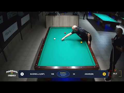 P.SAGNELLA VS G.ASUNI - STECCA - 2024/25 - 2° TROFEO PALABILIARDO - 18/06/2025
