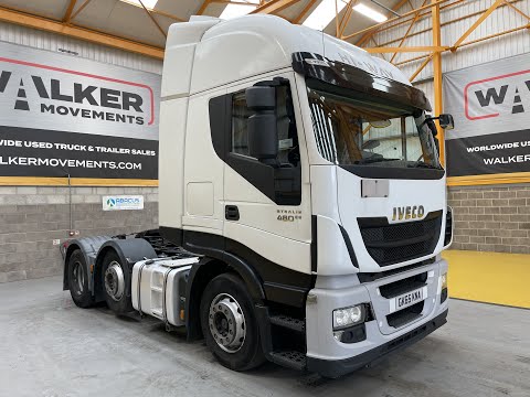 New In Stocklist For Sale: IVECO STRALIS HI WAY 480 *EURO 6*, 6X2 TRACTOR UNIT – 2015 – GK65 KNA