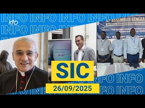 #MgrIannone #EnseignementCatholique #Sénégal || #SIC du 26 septembre 2025