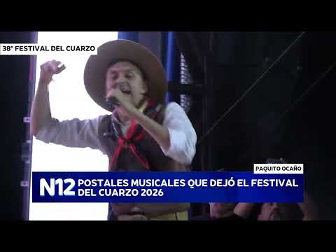 ❤️ 38° Festival del Cuarzo – Serrezuela - Abigail Granillo y Paquito Ocaño