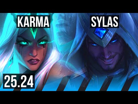 KARMA vs SYLAS (MID) | 57K damage | EUW Master | 25.24