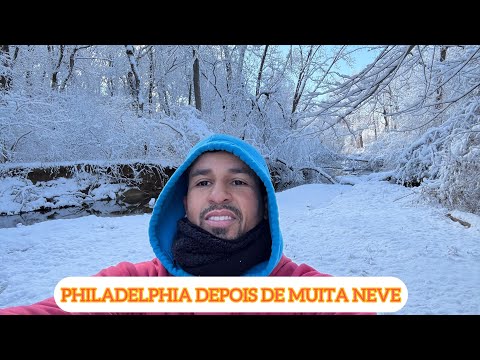Philadelphia after a lot of snow.
