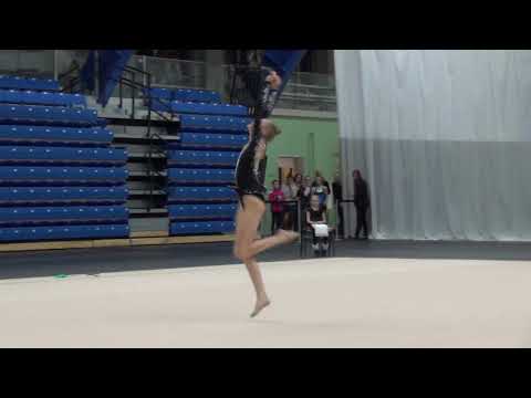 Polina Makovska UKR 2003A clubs Winter Princess 2018