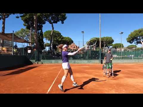 Forehand Drills with Tiphanie
