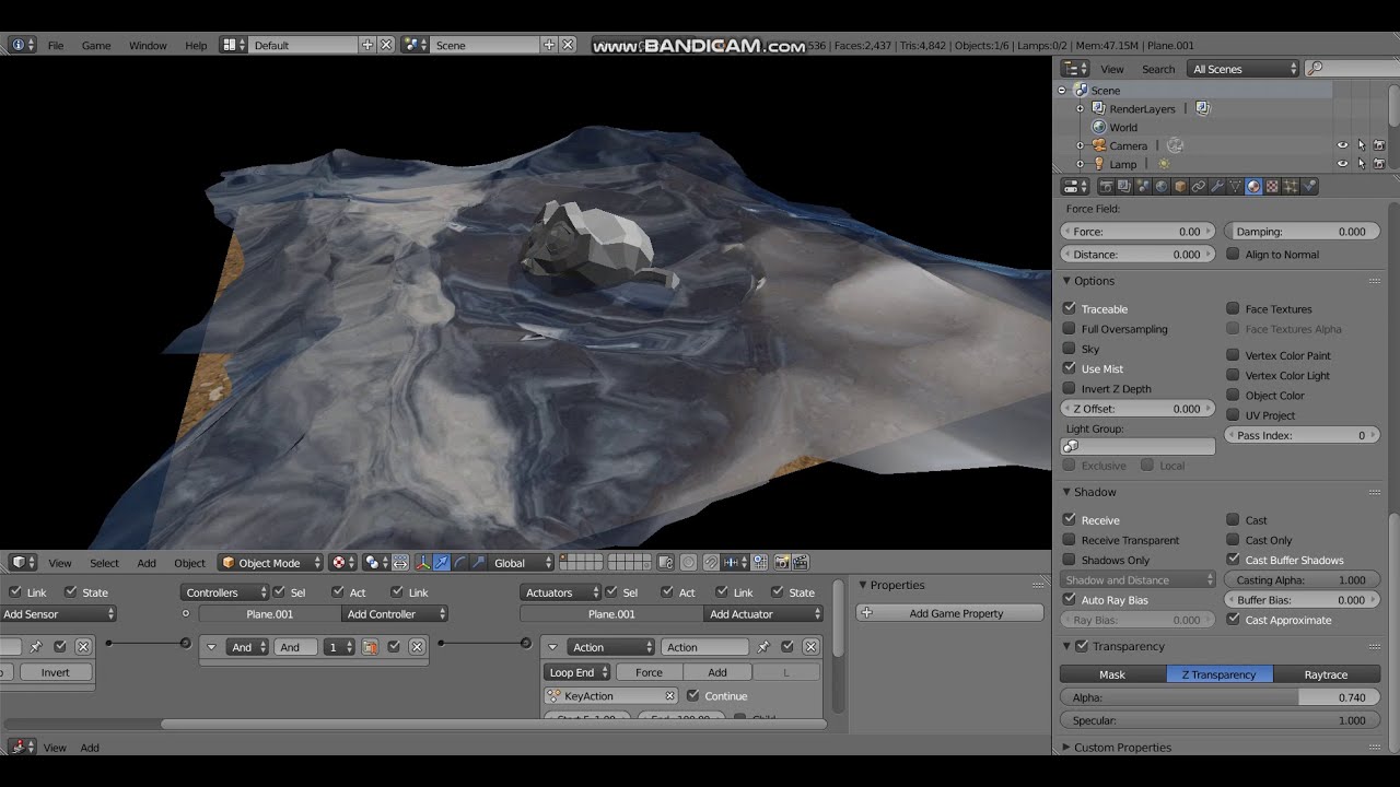 blender[BGE] Export .MDD(Ocean)