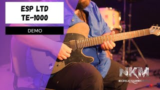 Video thumbnail for ESP LTD TE 1000 Demo by Nicholas Kazonis