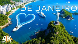 Rio de Janeiro, Brazil 4K 🇧🇷 The Marvelous City Beaches, Carnival Vibes & Sunset over sugarloaf