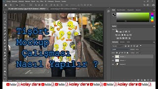 Tişört Mockup Çalışması Nasıl Yapılır?