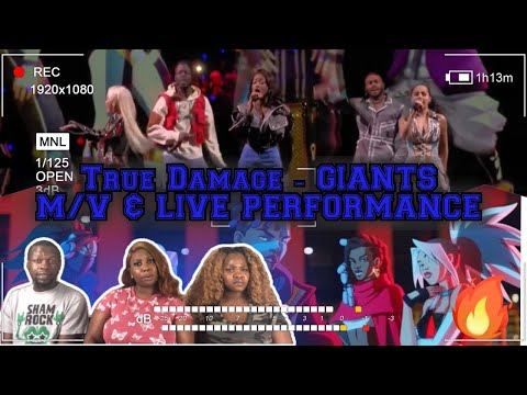 🤯🤯🤯 | True Damage - GIANTS M/V & LIVE PERFORMANCE | LEAGUE OF LEGENDS | REACTION