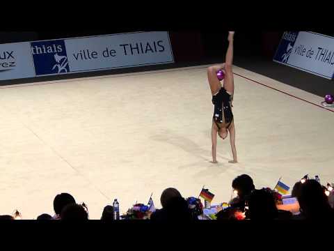 Yulia SINITSYNA Ballon Finale Grand Prix de Thiais 2015