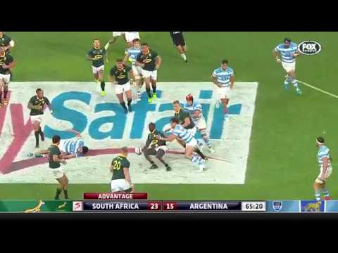 2017 Rugby Championship Rd #1: Try of the Week