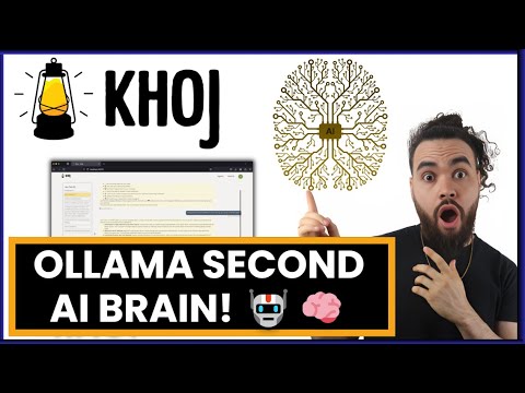 FREE: Khoj AI Second Brain RAG Agent Open-Source GUI!🤖 (Ollama, OpenAI, Anthropic, HuggingFace)