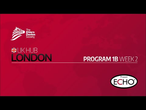 EDS ECHO Clinicians UK/Europe (CLN1B), Session 2
