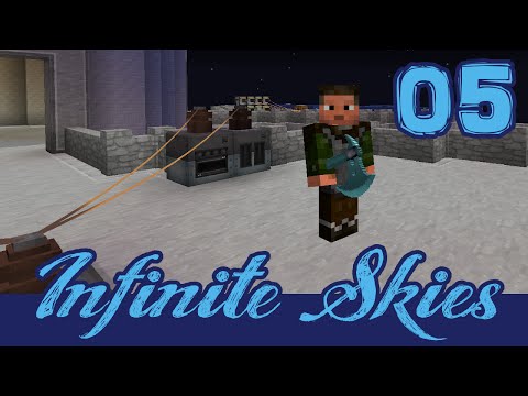Infinite Skies 5: Lumber Axe! (Modded Minecraft FTB Infinity Evolved Skyblock)