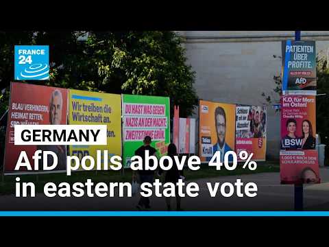 Germany's far-right AfD clear frontrunner in eastern state vote