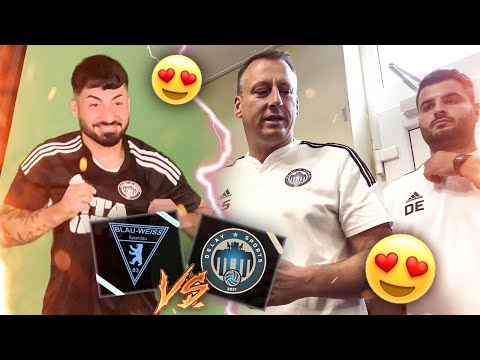 2 ROTE KARTEN!?😳HITZIGES SPIEL GEGEN BLAU WEISS SPANDAU⚽️👀 Delay Sports Highlights 🔥