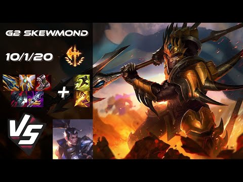 G2 Esports SkewMond JUNGLE Jarvan IV vs Xin Zhao - EU Challenger Patch 26.3