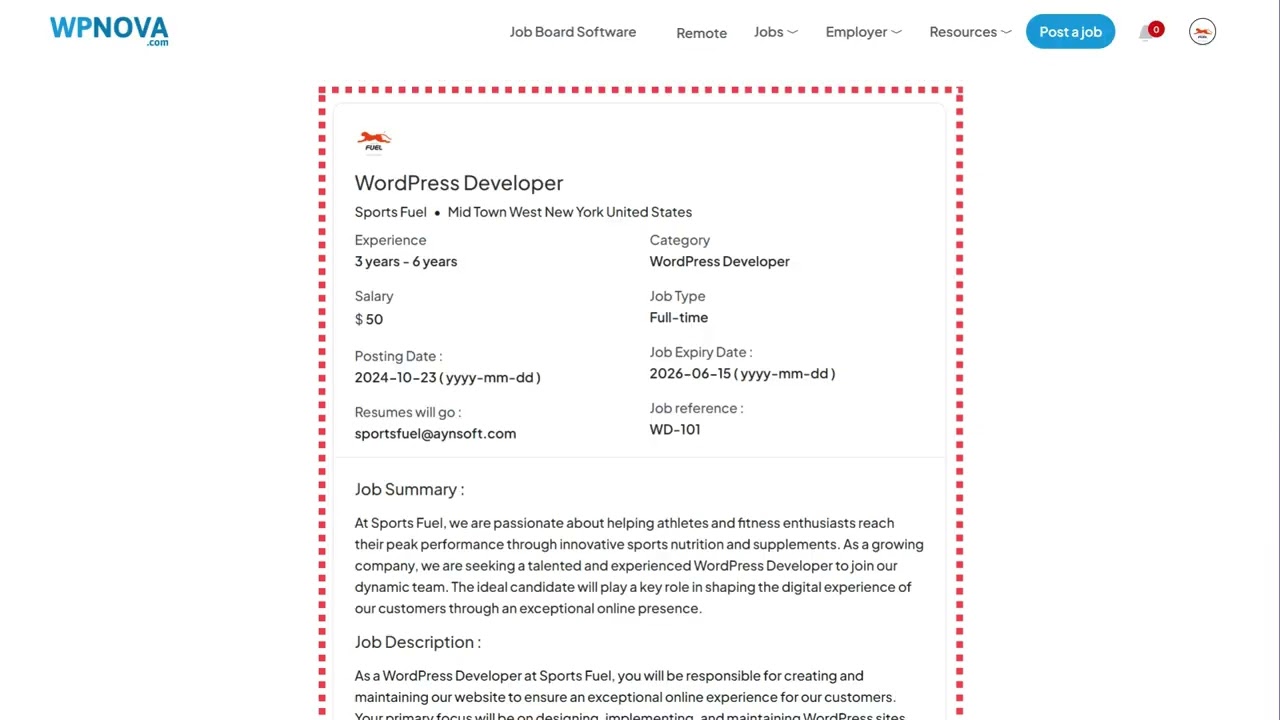 AI-Based Job Description Generator