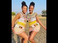 Zulu Girls Dancing Traditional African Dance Moves