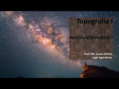 Topografia I   Revisão Matemática II