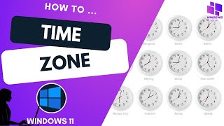 Change the TIME ZONE on Windows 11 (+ Add Extra Clocks)