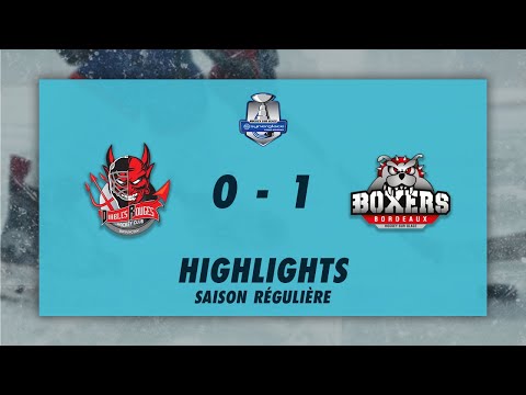 Diables Rouges de Briançon 0-1 Boxers de Bordeaux - Highlights - Synerglace Ligue Magnus