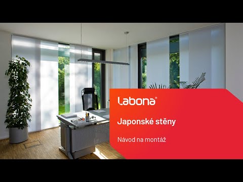 	Návod na montáž japonské stěny