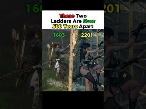 These Two Ladders Are Over 500 Years Apart - Ghost of Yotei -