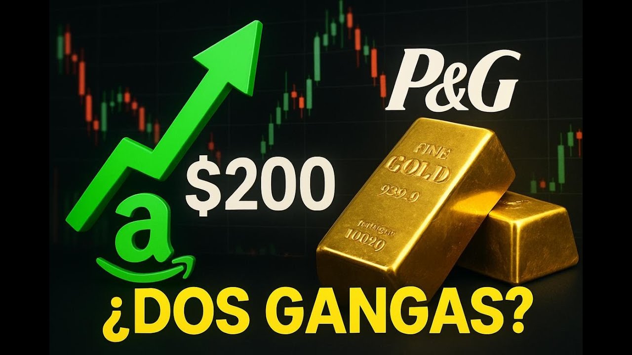 AMAZON a $200 y ORO HUNDIDO: Mis Próximas 2 Inversiones