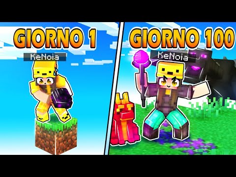 100 GIORNI in un ISOLA con i DRAGHI - Minecraft