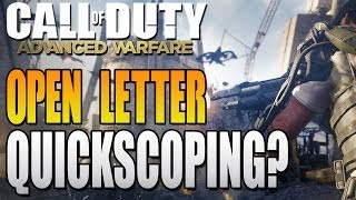 Call of Duty: Advance Warfare Multiplayer Sniping & Quickscoping?