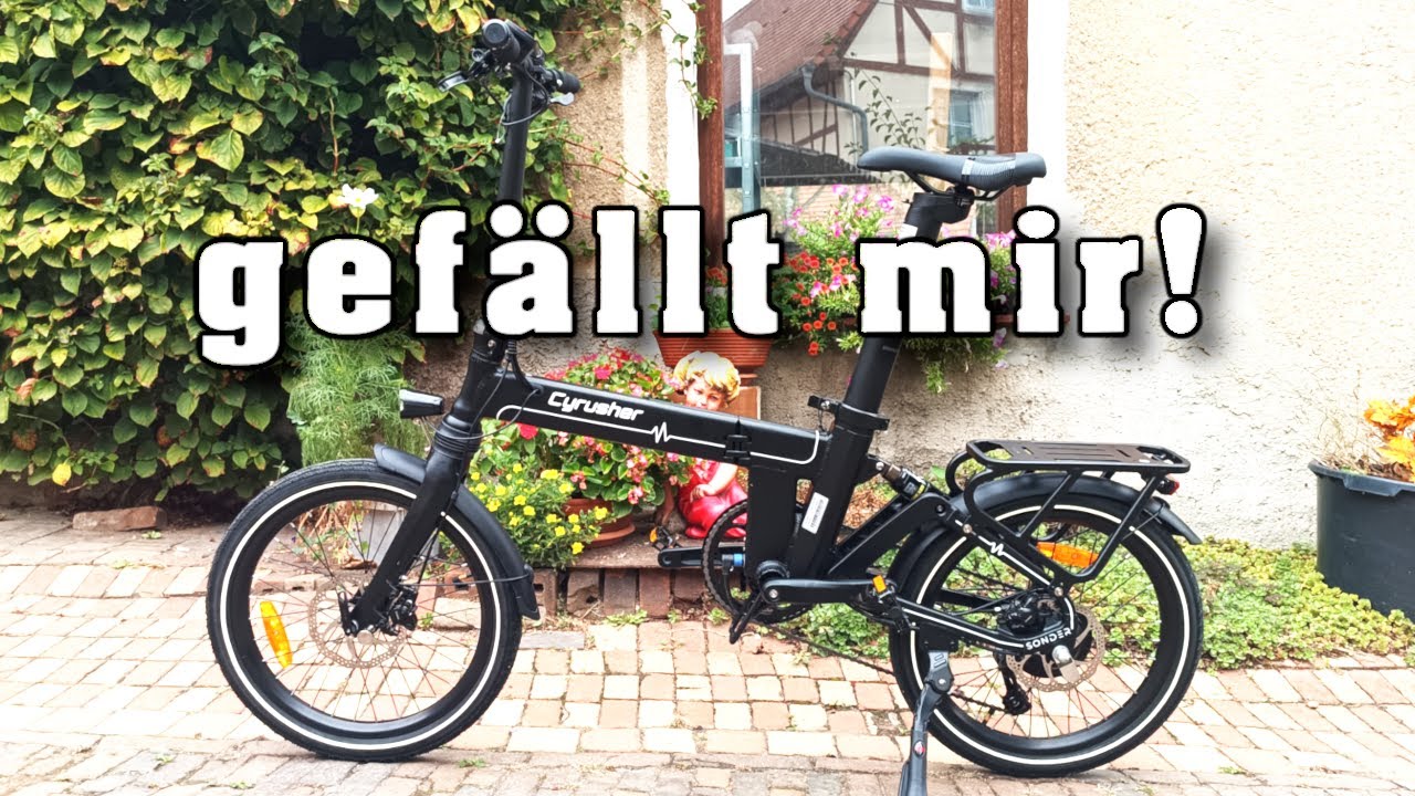 Cyrusher Sonder, bestes Preis Leistungsverhältnis, mein aktueller Favorit unter den 20" Falträdern