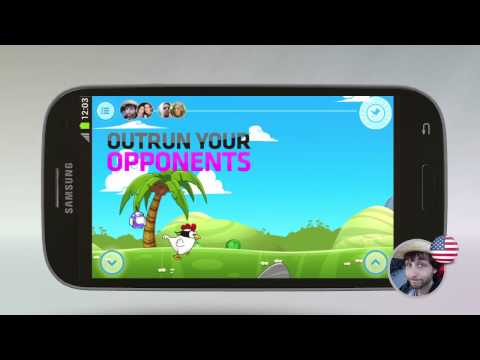 Ninja Chicken Multiplayer Race Video