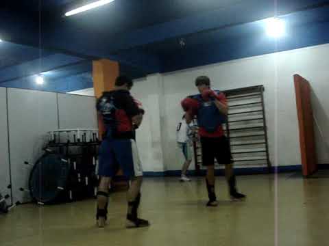 Sparring no muay - Gian x Ricardo