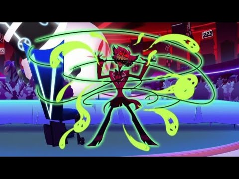 Hazbin Hotel S2| Alastor Breaks His Deal With Rosie & Vox Scene| Ending Scene 