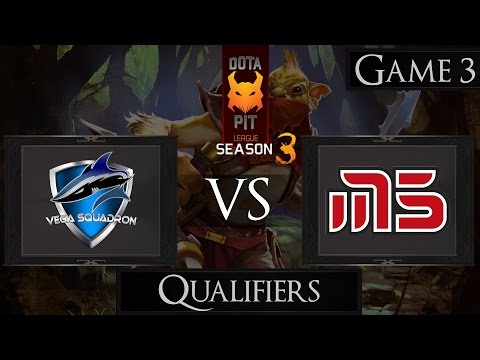 Dota 2 Vega Squadron vs M5 | Dota PIT Season 3