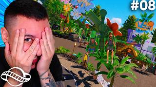 🎡 NOVA PARTE TEMÁTICA NO PARQUE | Planet Coaster 2 #08