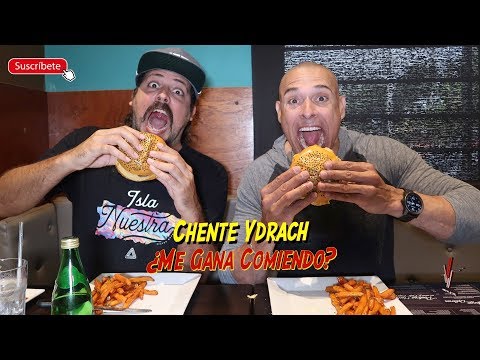 Chente Ydrach y Yo en Burger Challenge -Vlog