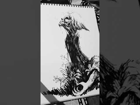 how to draw Horror picture