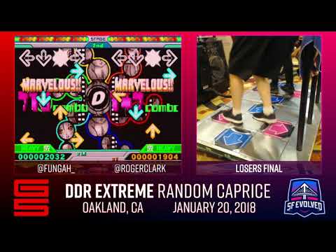 fungah vs rogerclark [Losers Finals] - DDR Extreme Random Caprice @ GENESIS 5