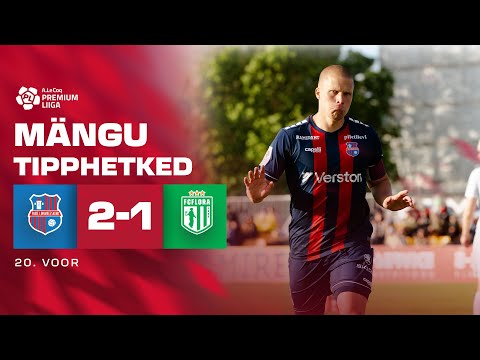 Paide Linnameeskond - Tallinna FC Flora I 2:1 I A. Le Coq Premium liiga 20. voor I 2025