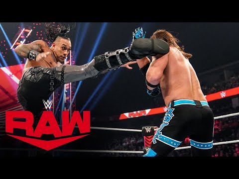 AJ Styles vs. Damian Priest: Raw, Feb. 7, 2022
