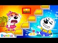 Hot Vs Cold Challenge Bumble Builds A Secret Ice Room Under A Staircase Bumble Official Channel