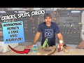 WOOD REPAIR SIMPLE Methods To Fix CRACKS KNOTS Woodworking Tools