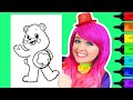 Coloring Care Bears Good Luck Bear