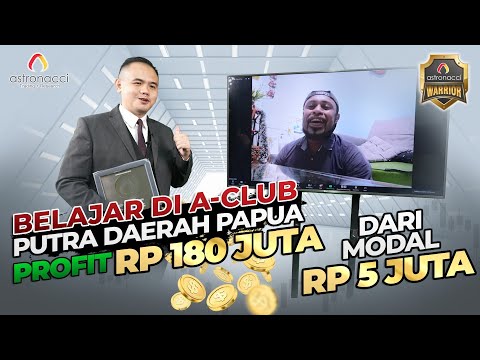 ASTRONACCI WARRIOR Ep14: A-CLUB Papua Trader Breaks Record with 5 Million Capital and 180 Million...