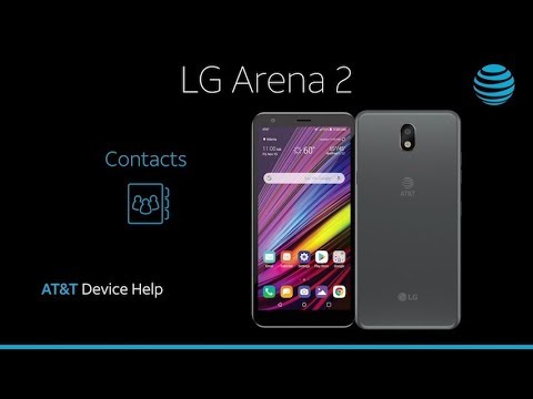 Learn about Contacts on the LG Arena 2 | AT&T Wireless