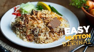 Easy Mutton Biryani Recipe