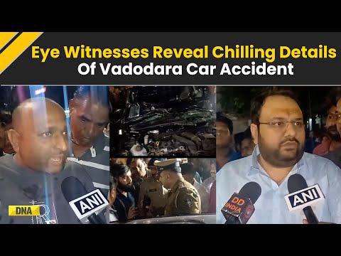 Vadodara Accident: Eye Witnesses Reveal Details Of Vadodara Car Crash | Rakshit Chaurasia | Gujarat